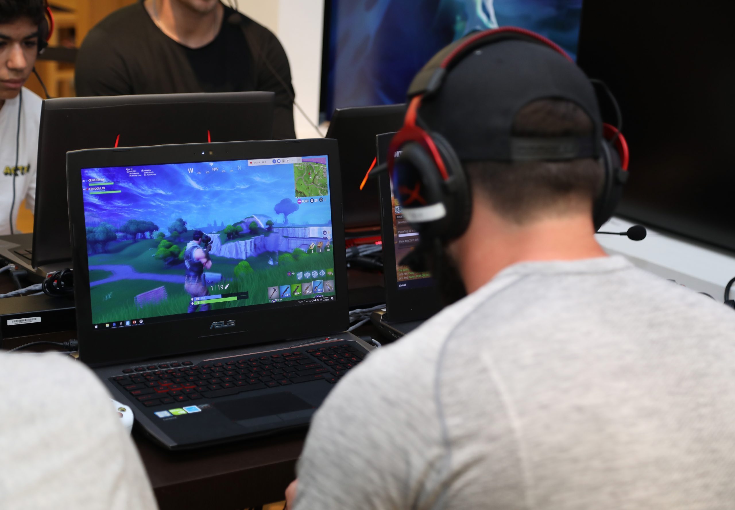 NFL player Baker Mayfield participates in the Microsoft Stores Pro Player Charity Fortnite Duos Tournament. (Photo courtesy of Getty Images)