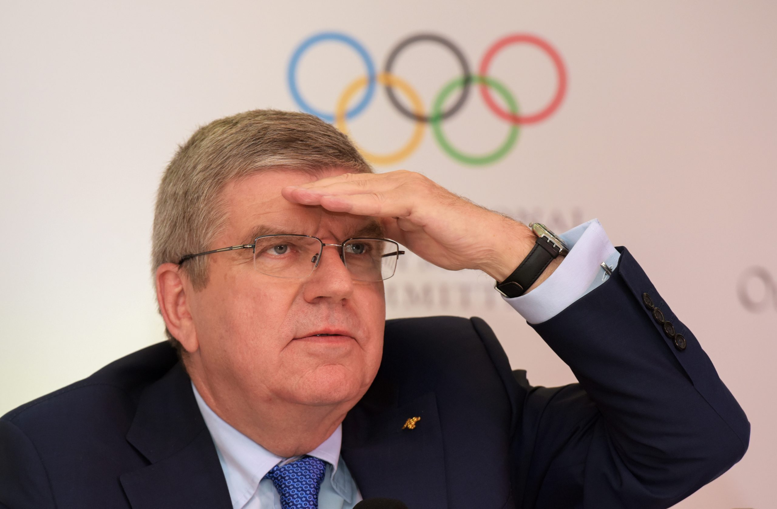 IOC chief Thomas Bach insisted April 19 that "killer" computer games would never be part of the Olympics. (Getty Images)