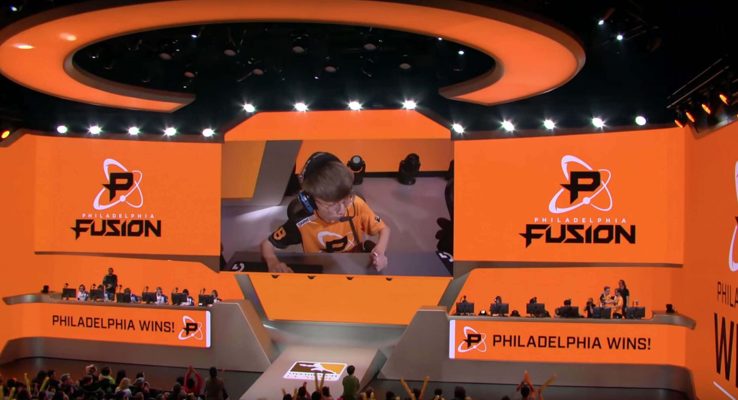 Photo courtesy of Overwatch League Youtube.