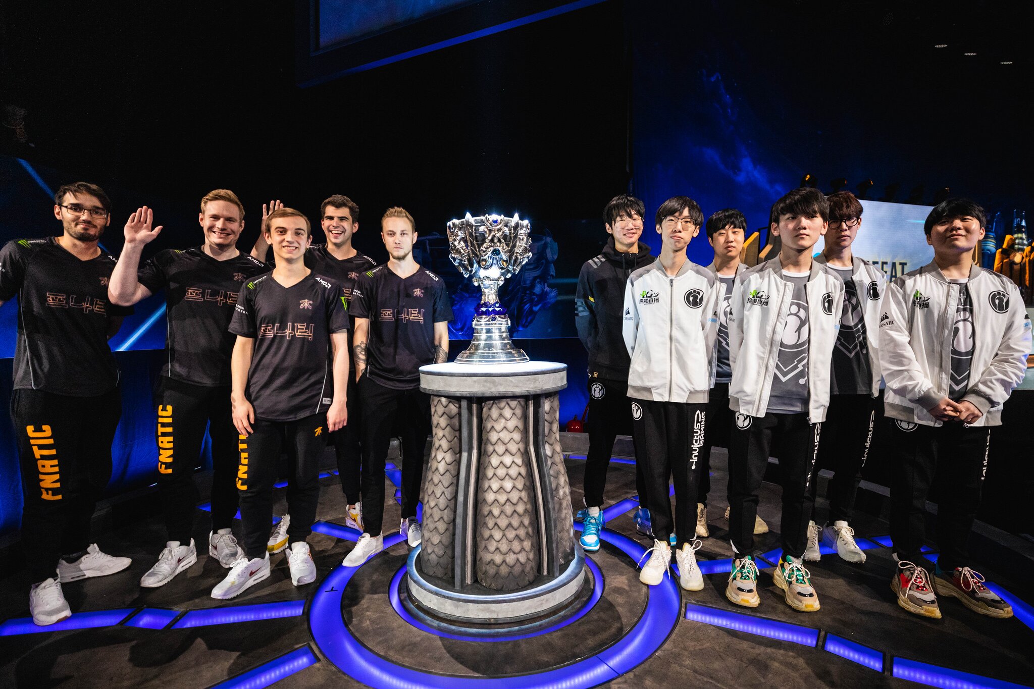 Will Fnatic be able to bring the Summoner's Cup to the West or will Invictus Gaming ensure Asia's dominance. (Photo courtesy of Riot Games)
