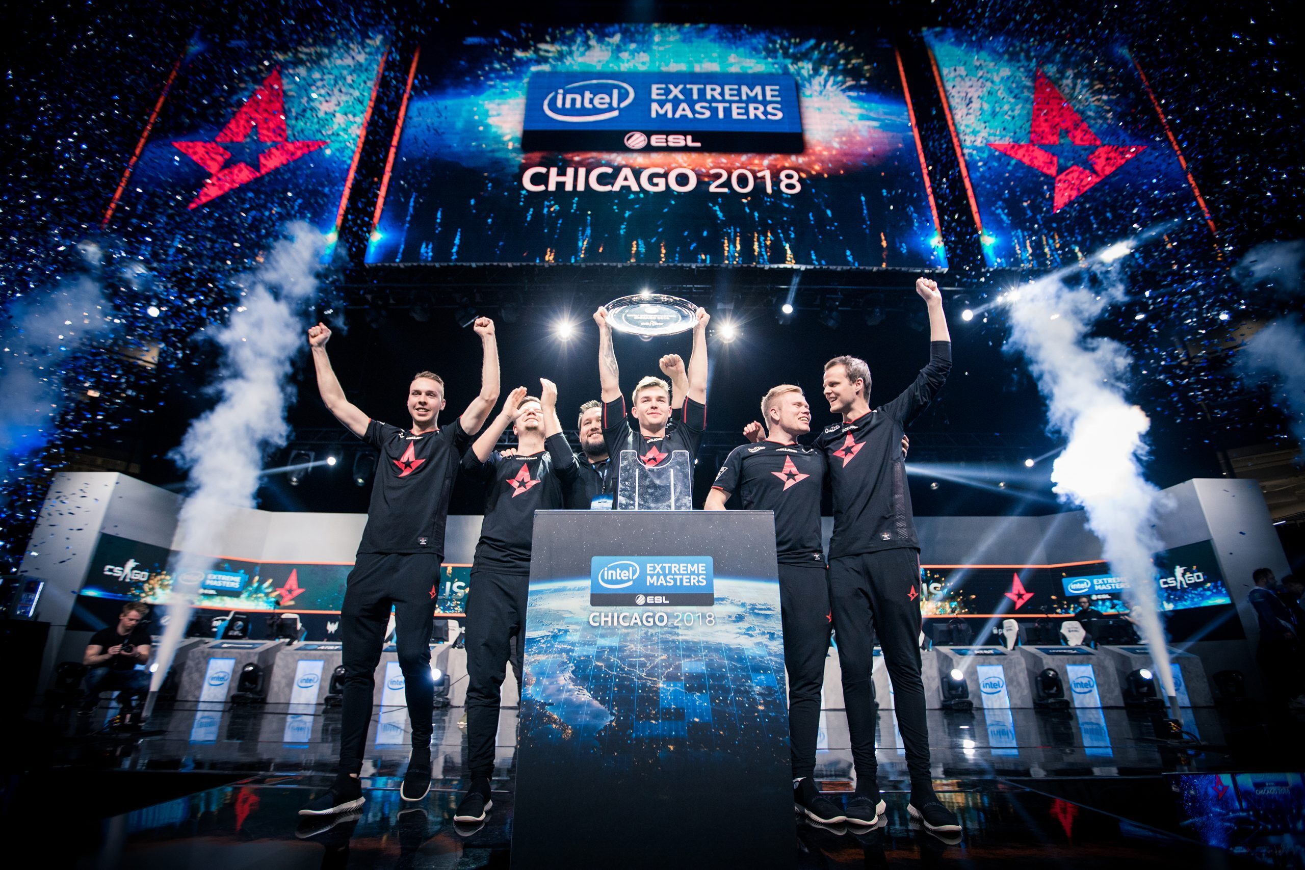 With the event win at IEM Chicago, Astralis is one event win away from winning the Intel Grand Slam $1 million title (Photo courtesy of Helena Kristiansson