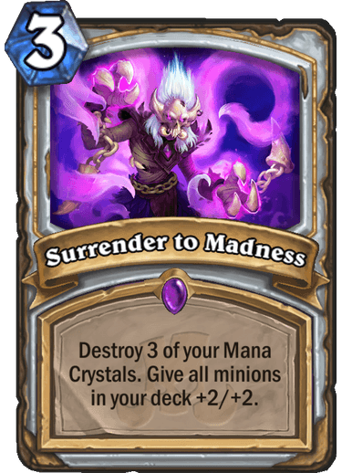 Hearthstone surrender to madness