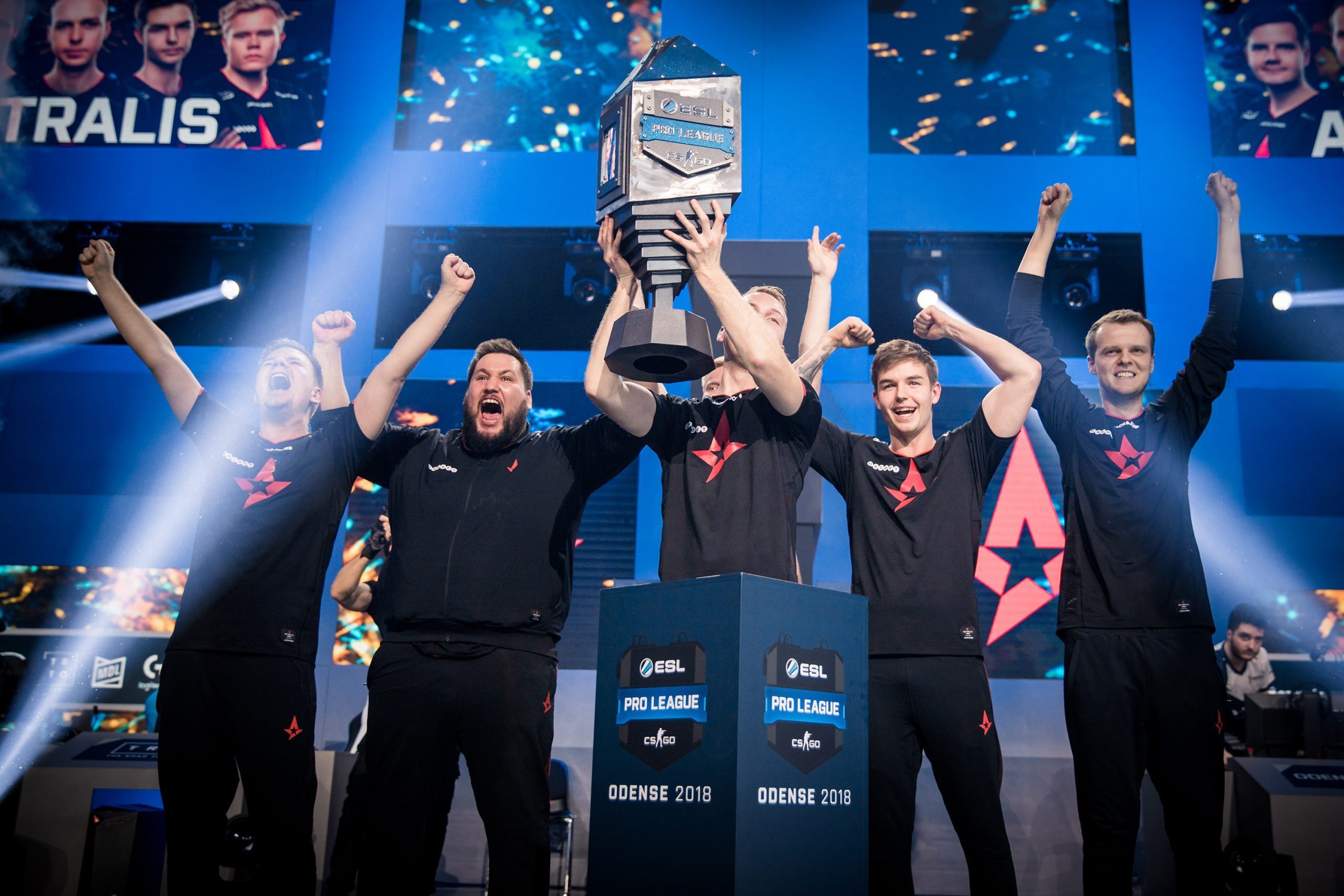 Astralis managed to win the ESL Pro League season 8 finals and the Intel Grand Glam in one night, earning them $1.25 million. (Photo courtesy of Helena Kristiansson