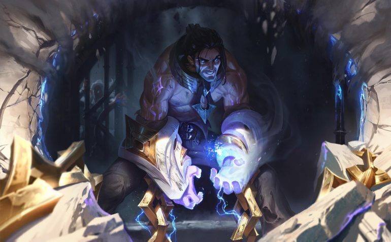 Sylas, the Unshackled has a kit the revolves around the deadly chains attached to his arms.