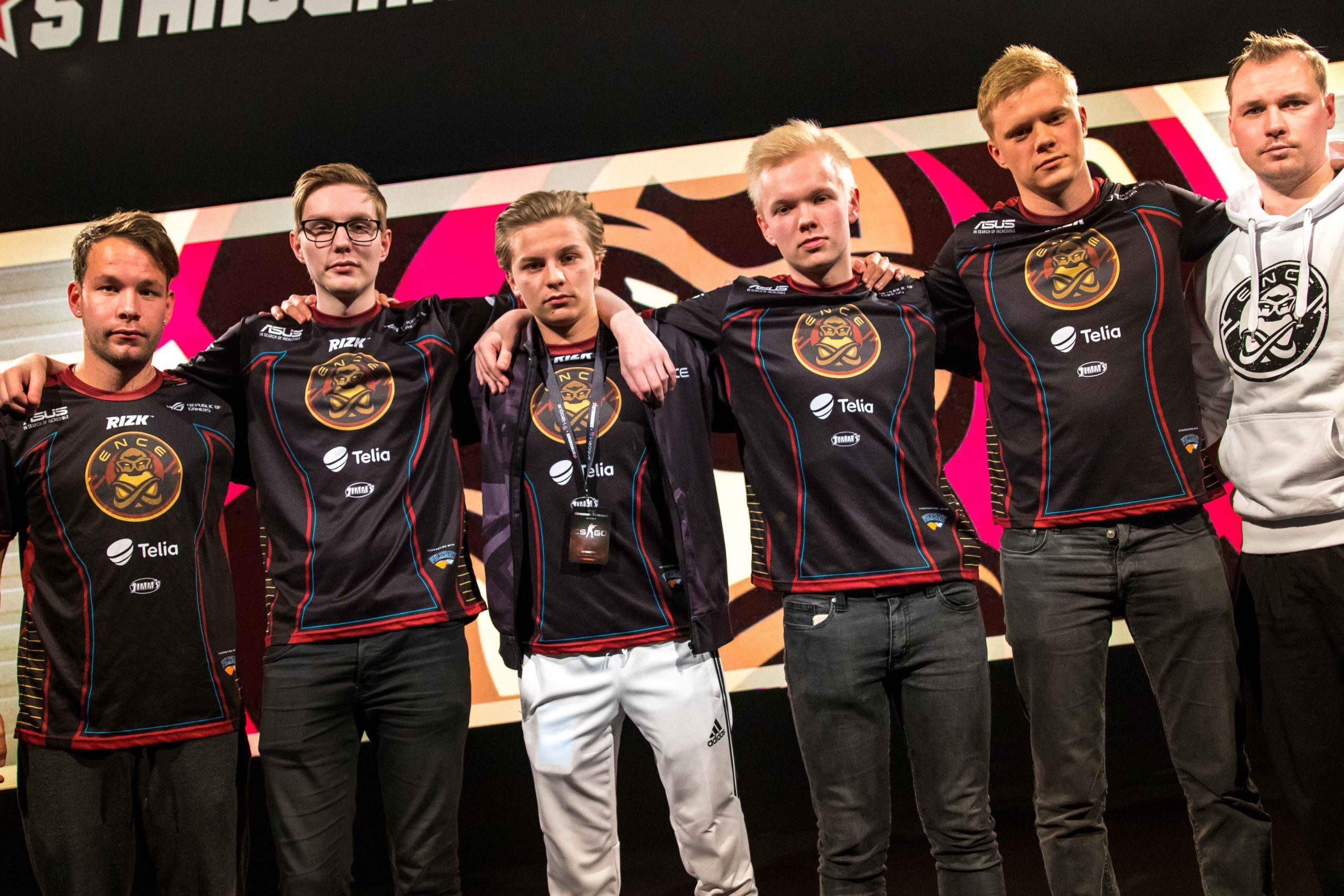 Finnish tacticians, ENCE, would take one step closer to their playoff dream in Katowice. (Image courtesy of Ence.gg)