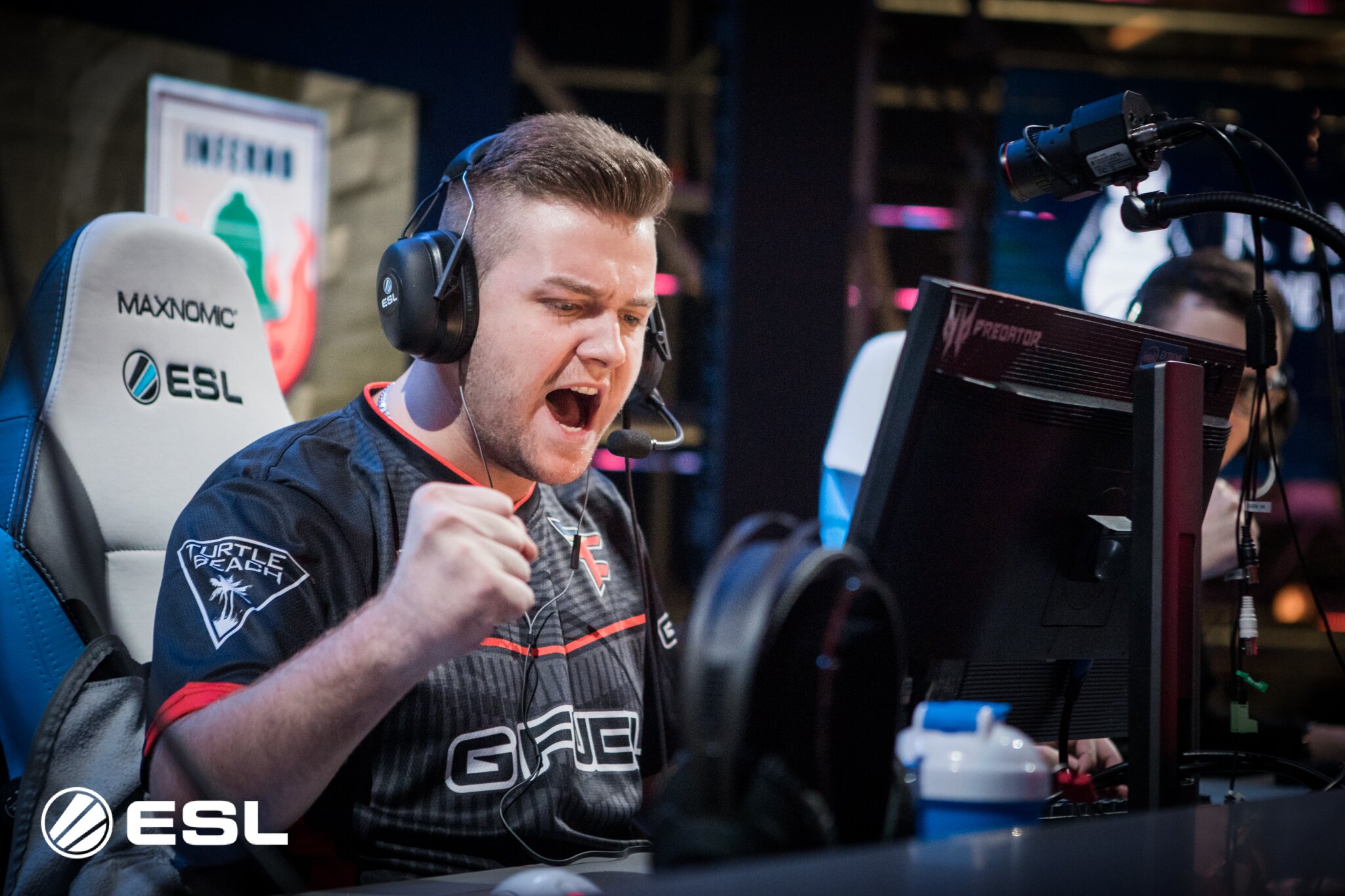 Following the last series of the day, it would be Ninjas in Pyjamas, ENCE and FaZe Clan set to advance to the next leg of the tournament to play in the Spodek Arena in Poland. (Photo courtesy of ESL)