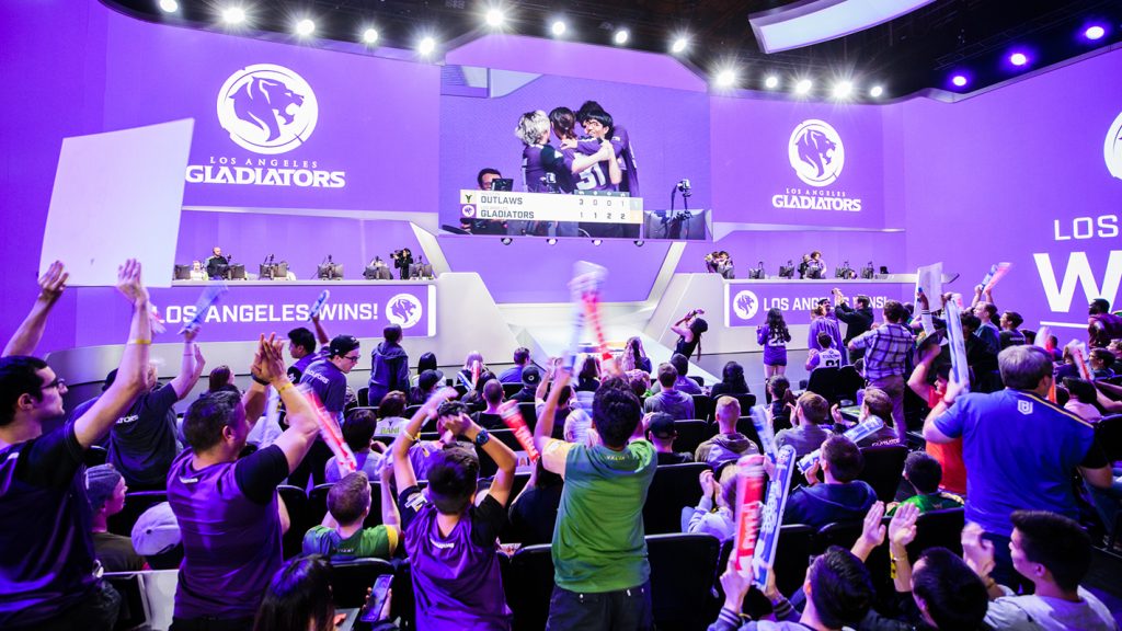 LA Gladiators win in front of the home crowd