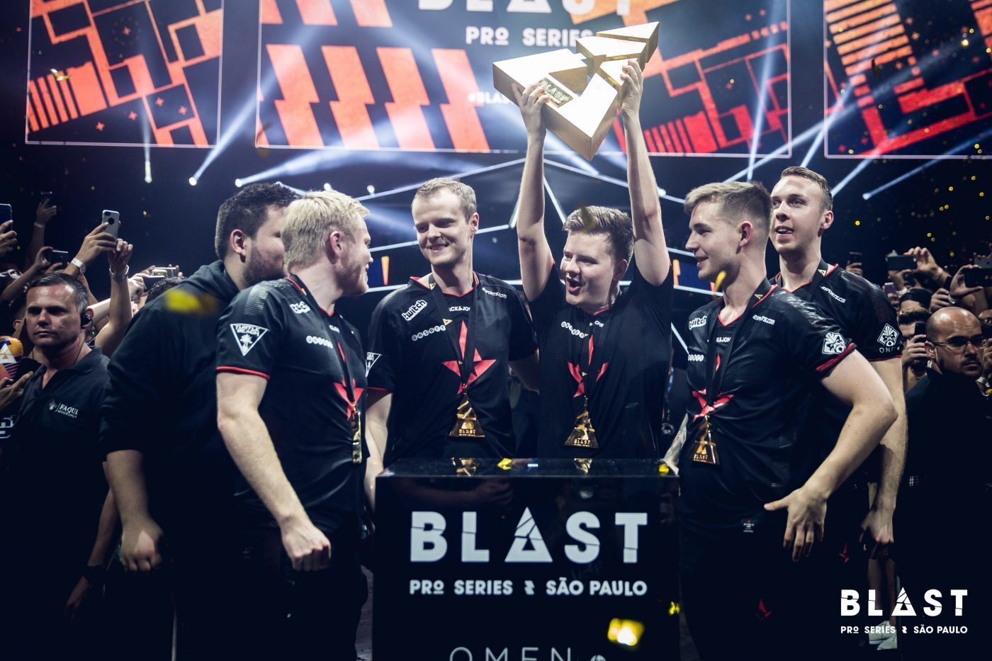 Astralis add another victory to their impressive record at BLAST Pro Series: São Paulo. (Photo courtesy of BLAST Pro Series)
