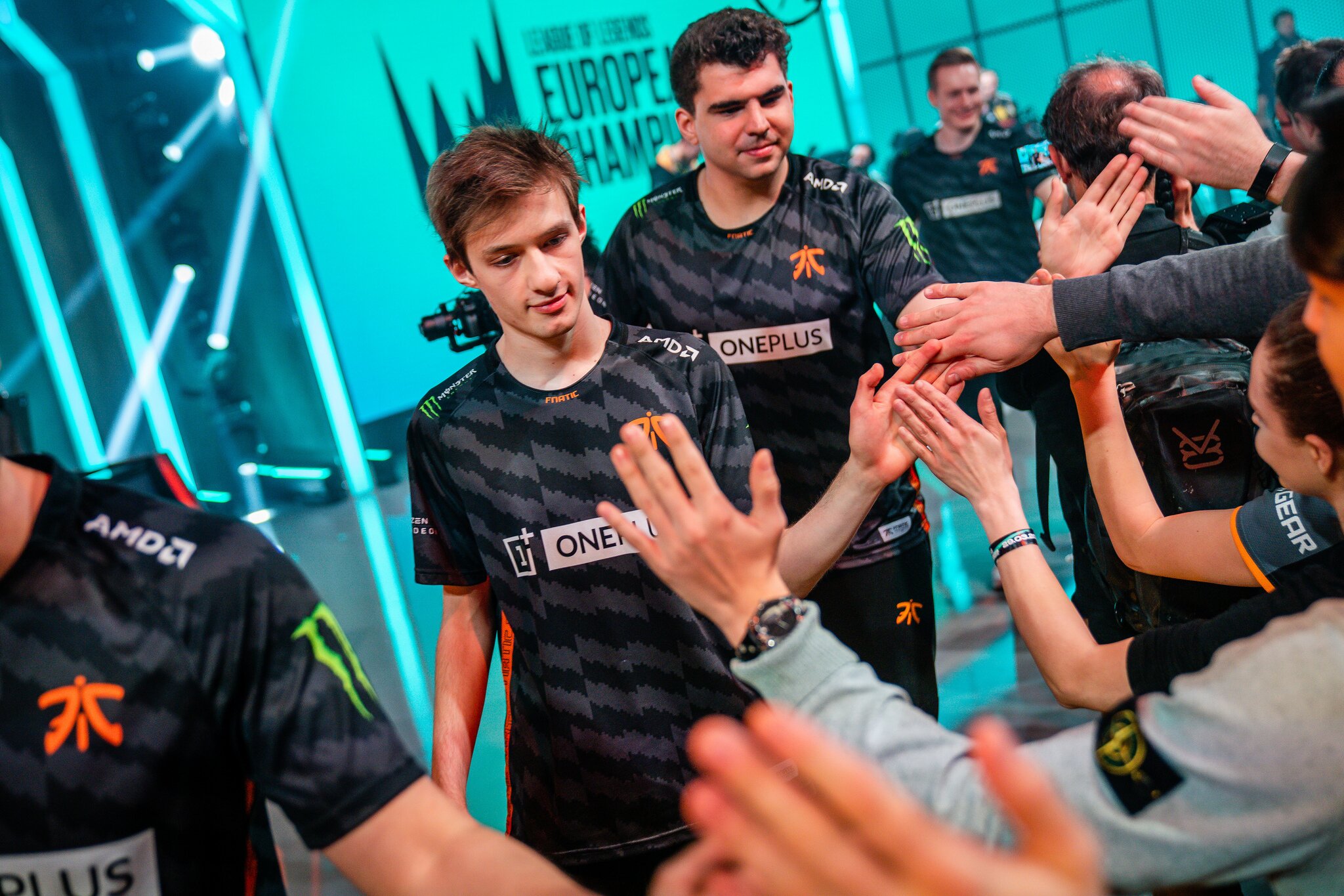Fnatic had little problems in the LEC Spring Playoff quarterfinals, sweeping Team Vitality 3-0. (Photo courtesy of Riot Games)