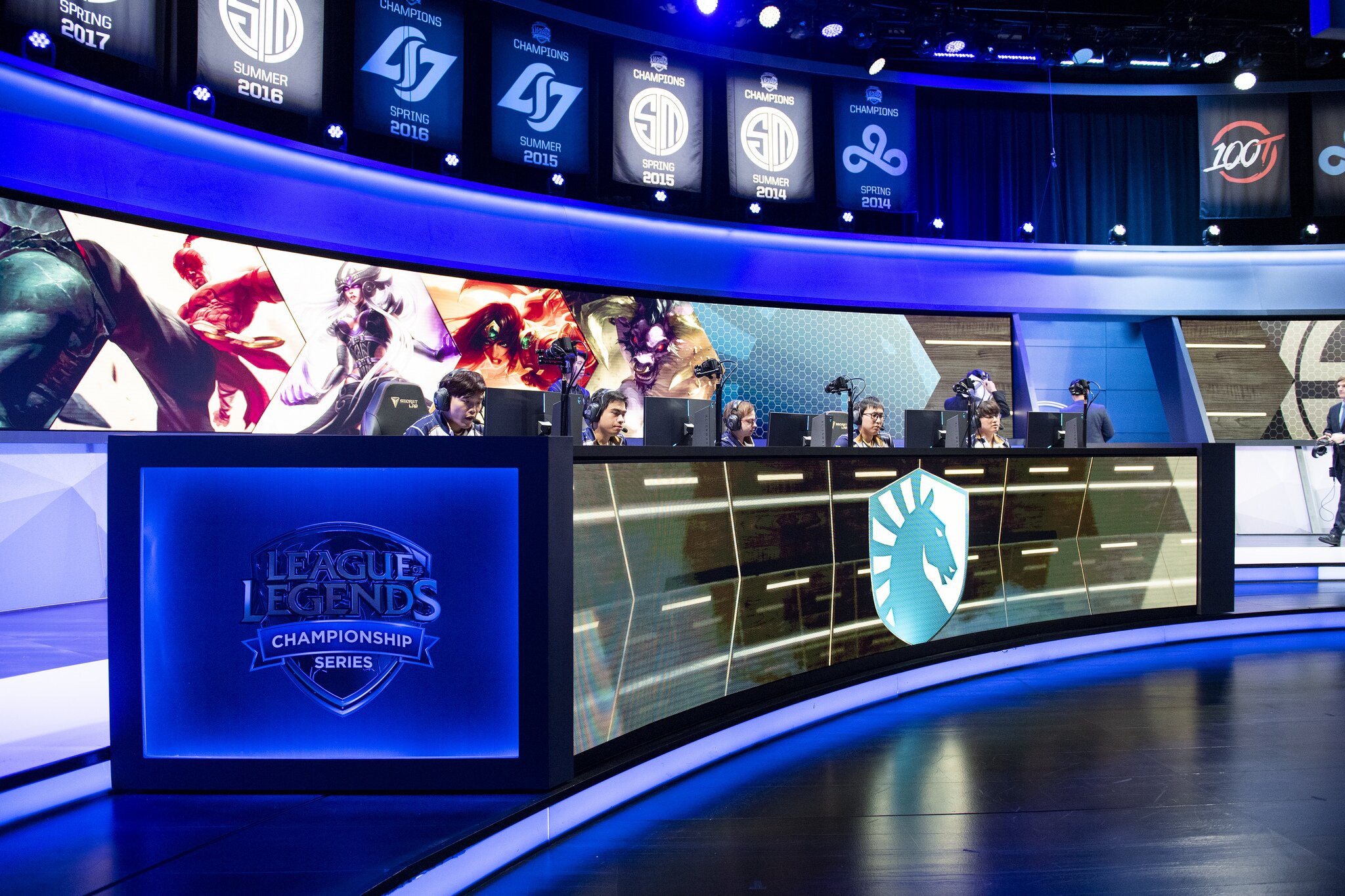 Team Liquid sat atop the LCS standings for the entirety of the LCS Spring Split (Photo courtesy of Riot Games)