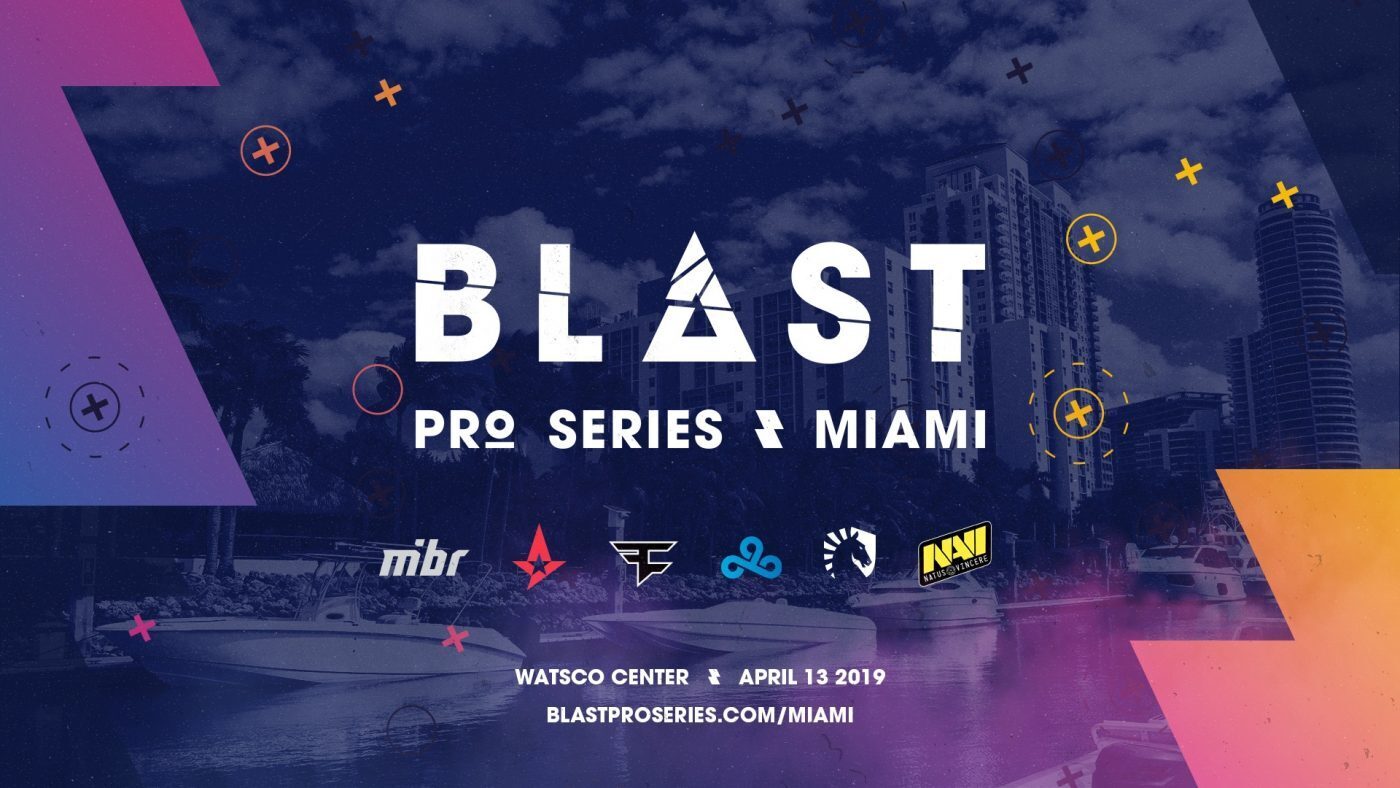 BLAST Pro Series Miama 2019 heads to the Watsco Center on April 13. (Image courtesy of BLAST Pro Series)