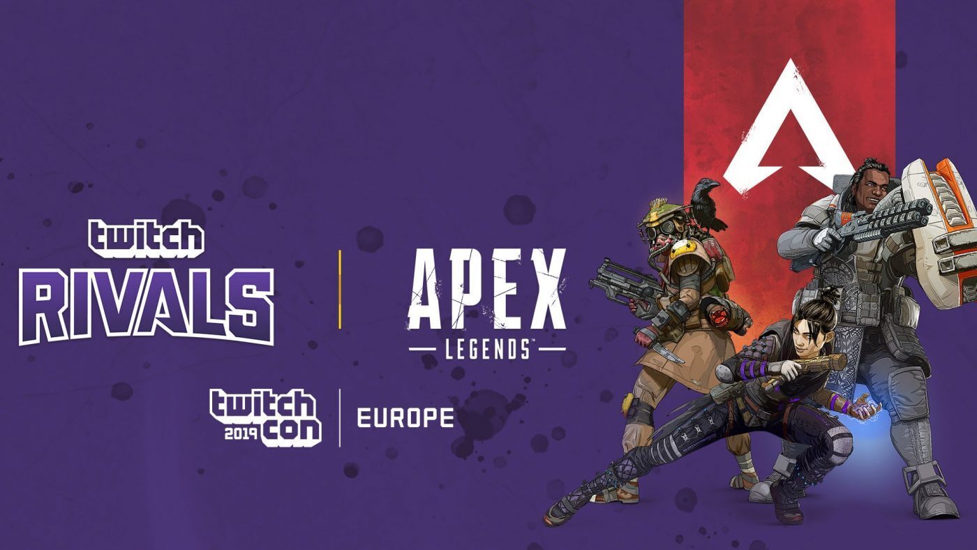 Apex Legends Twitch Rivals Showdown became the first LAN Rivals event, at TwitchCon Europe. (Image courtesy of Twitch)