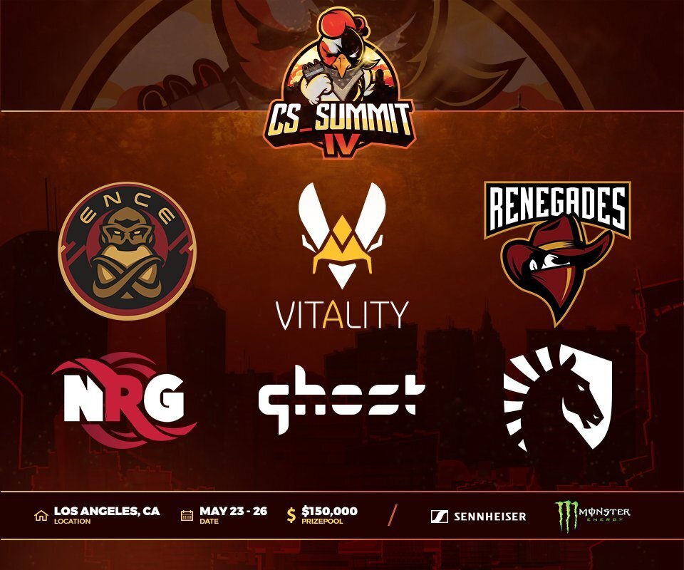 Beyond the Summit will host some of the world's best CS:GO teams for cs_summit 4. (Image courtesy of Beyond the Summit)