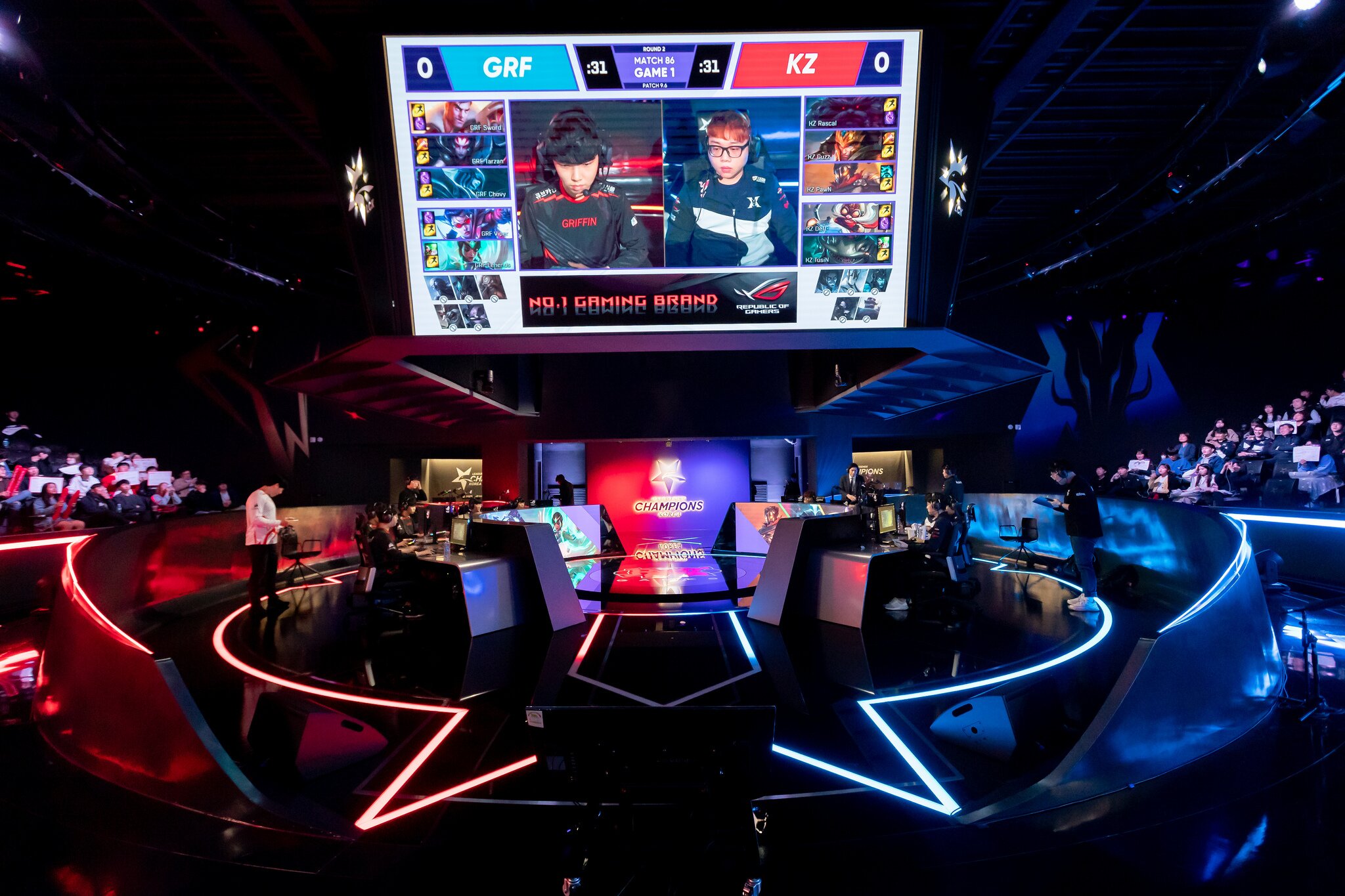 Kingzone DragonX proved that they are legit contenders to win the playoffs (Photo courtesy of LCK)
