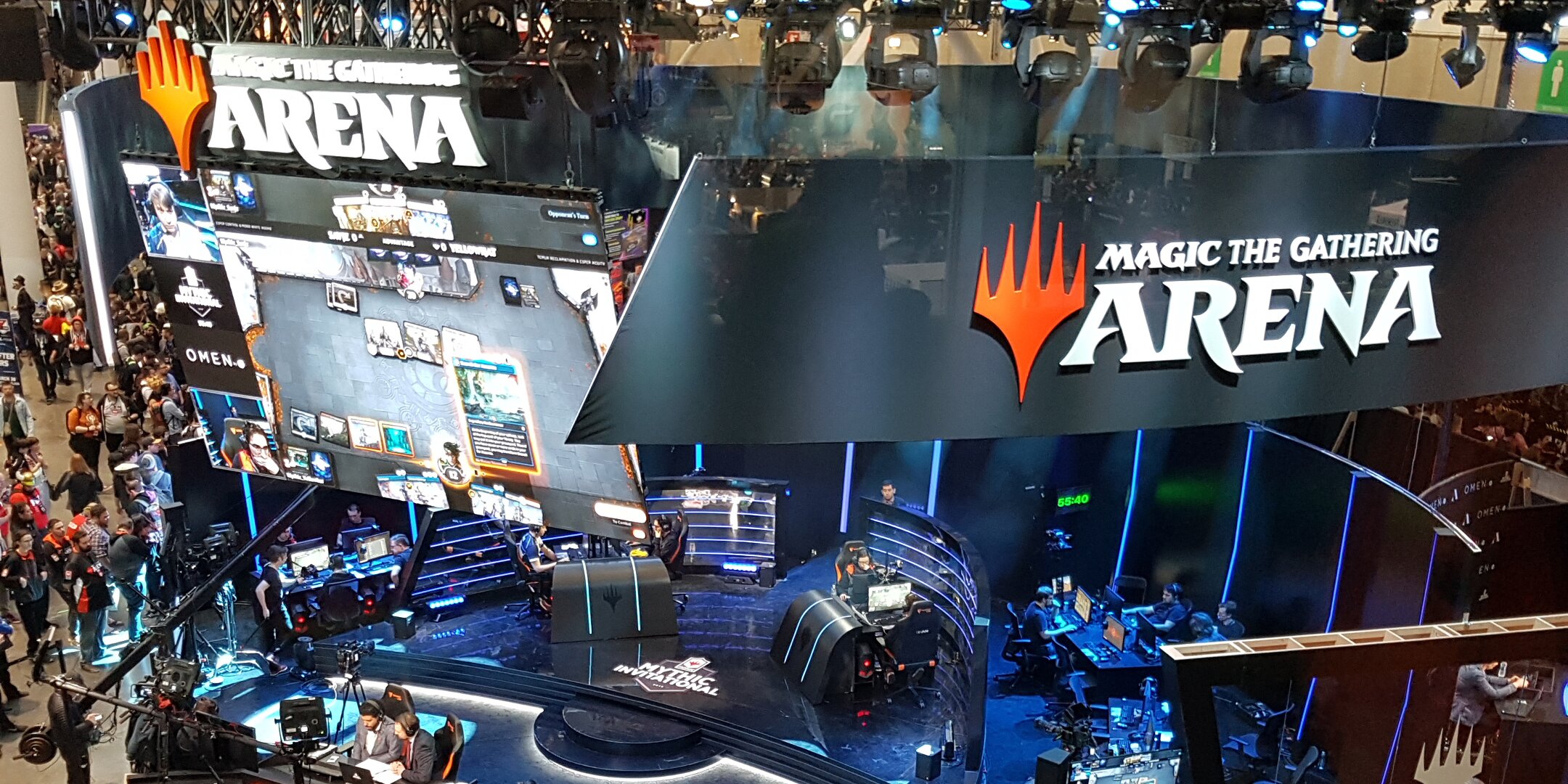 Magic the Gathering: Arena was a focal point on the PAX East 2019 Expo Hall floor.