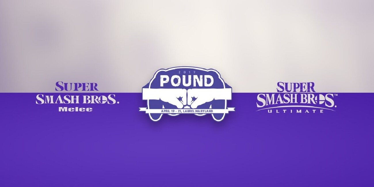 Pound 2019 runs April 19-21 and will feature Super Smash Bros. Melee and Ultimate. (Image courtesy of Pound)
