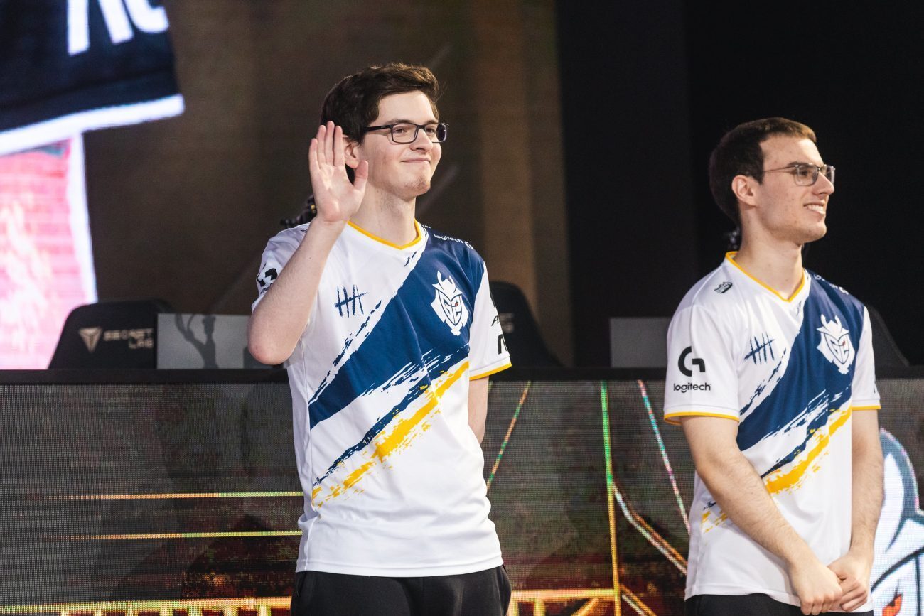 G2 Esports are center stage now as they will meet Team Liquid in the grand finals of the 2019 Mid-Season Invitational. (Photo by Colin Young-Wolff/Riot Games)