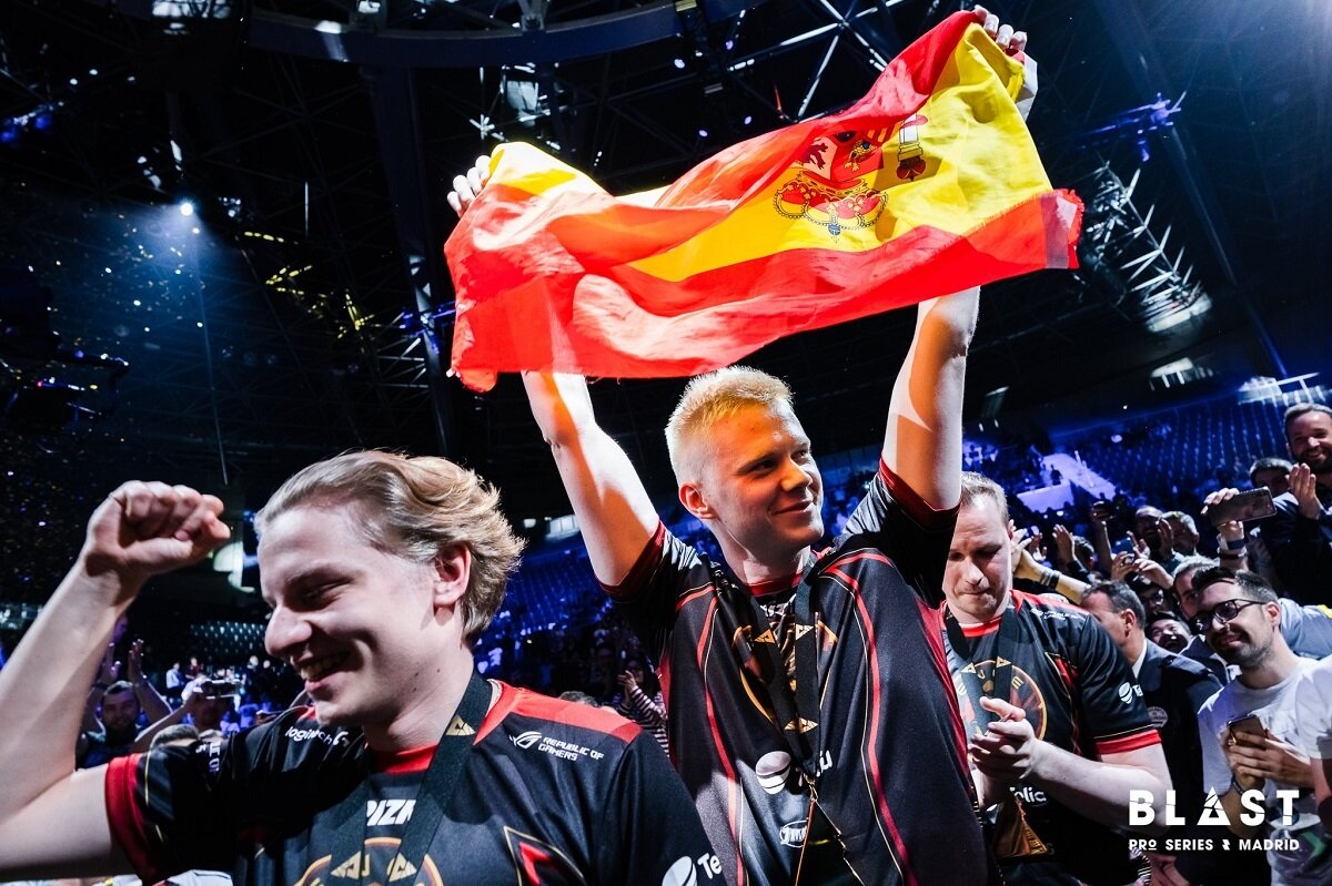 Jani “Aerial” Jussila led ENCE to a 2-0 win over Astralis to claim the BLAST Pro Series crown in Madrid, snapping their rival’s 31-game win streak on Nuke in the process. Image via BLAST Pro Series.