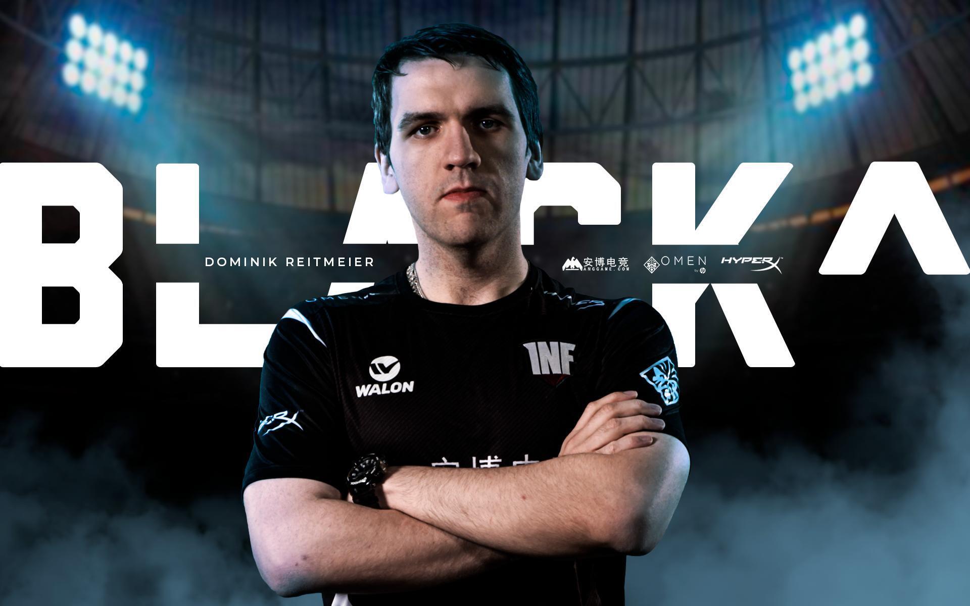 Black^ moving to Infamous is just one of several Dota 2 roster changes happening pre-EPICENTER qualifiers. (Image courtesy of Infamous)