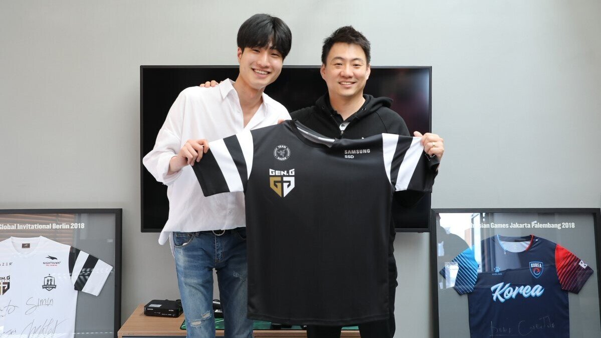 Former ES Sharks mid laner Seong-hyeok “Kuzan” Lee has signed with Gen.G ahead of the LCK Summer Split. (Image via Gen.G)