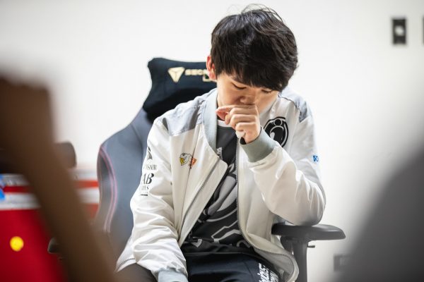 Chinese champions Invictus Gaming were well on their way to creating the next League of Legends dynasty after their world title in 2018. (Photo by Colin Young-Wolff/Riot Games)