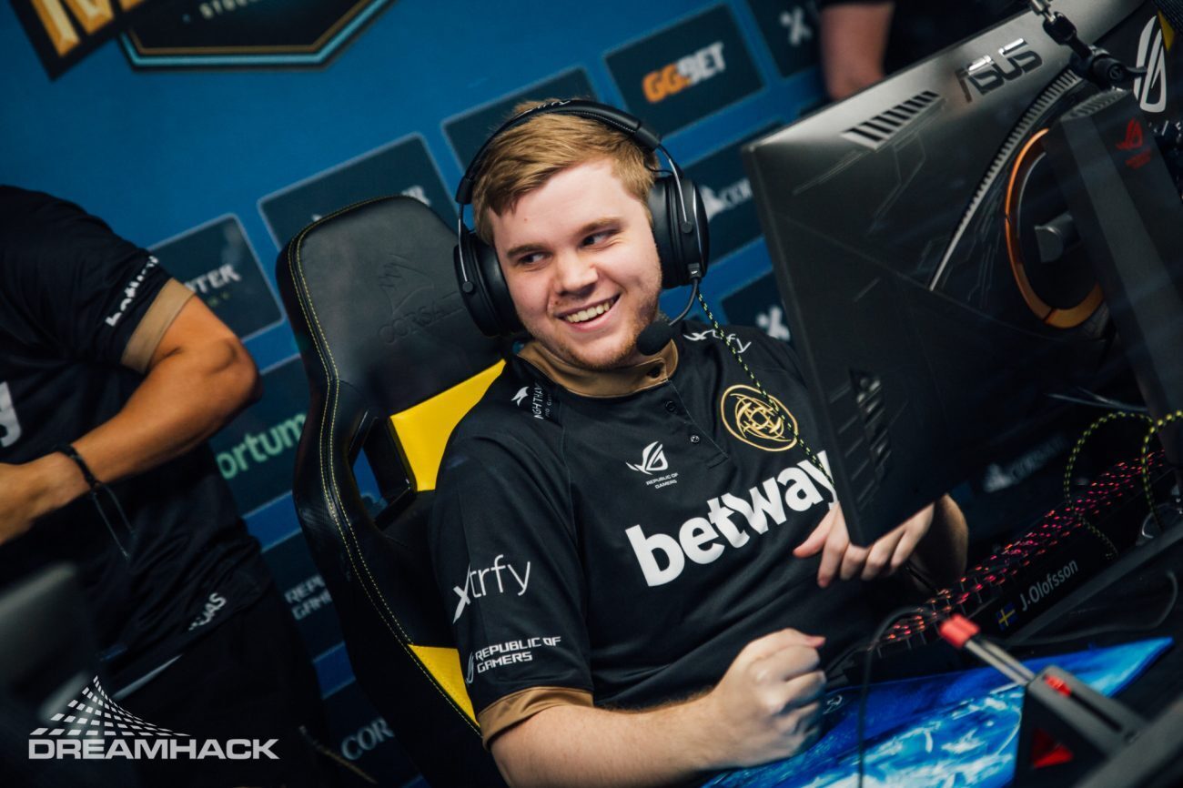 Jonas “Lekr0” Olofsson believes Ninjas in Pyjamas’ loss to Fnatic at IEM Sydney has shown them the way they can solve their in-game problems moving forward in Madrid and Dallas. Photo courtesy of DreamHack.