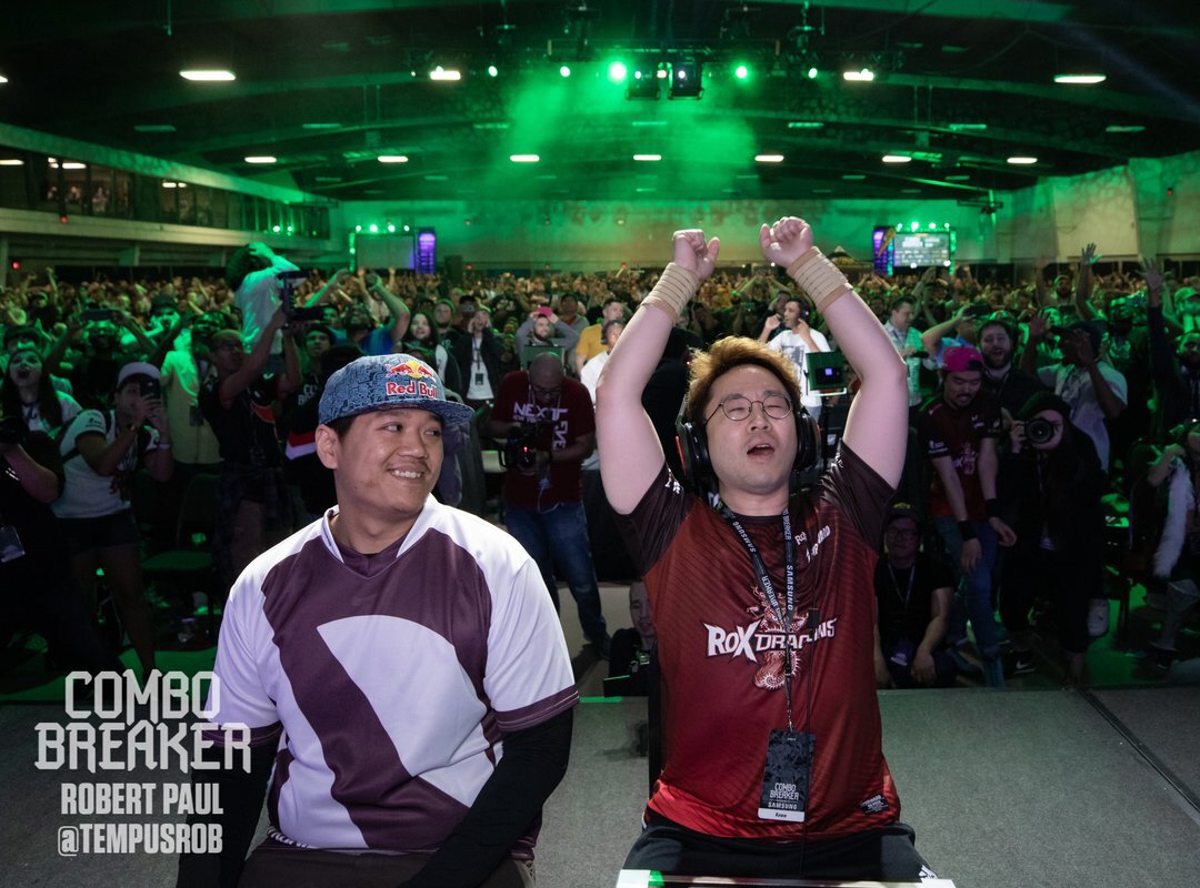 The Tekken 7 Grand Finals between Knee and Anakin might have been the highlight of Combo Breaker 2019. (Photo courtesy of Robert Paul)