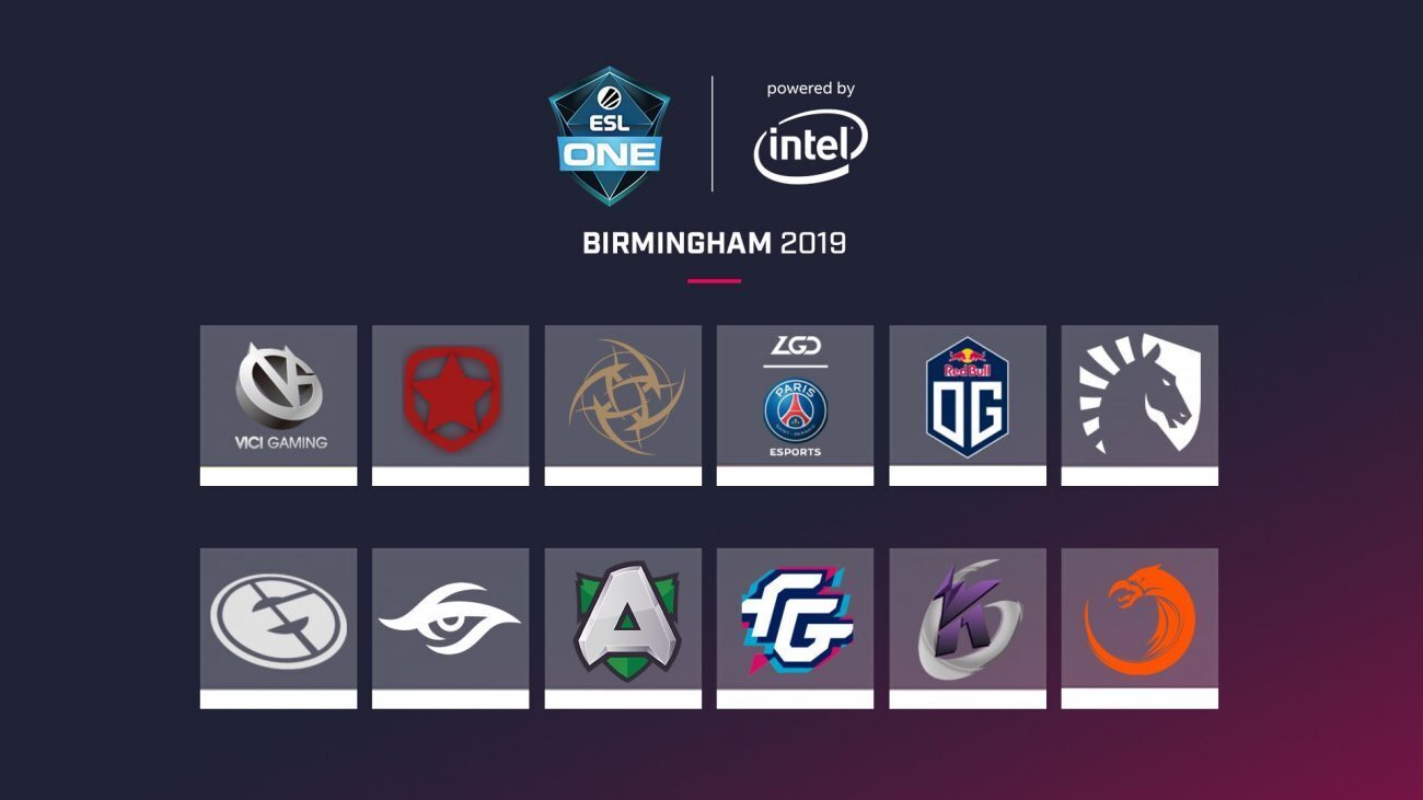 ESL One Birmingham 2019 will run from May 28-June 2. (Image courtesy of ESL)