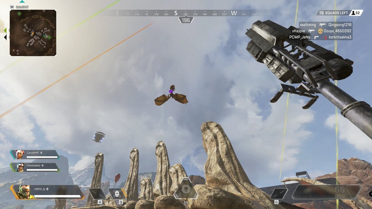 Dragon-like Flyers have popped up all over the Apex Legends' arena. (Image via Respawn Entertainment/EA Games/@ApexLeaksNews)