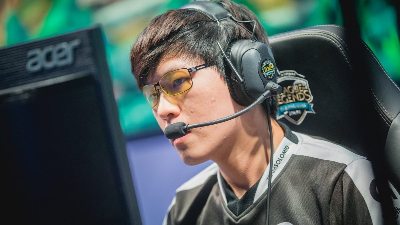 Former rookie of the split Mike “MikeYeung” Yeung has had a turbulent LCS career. Image via Riot Games.