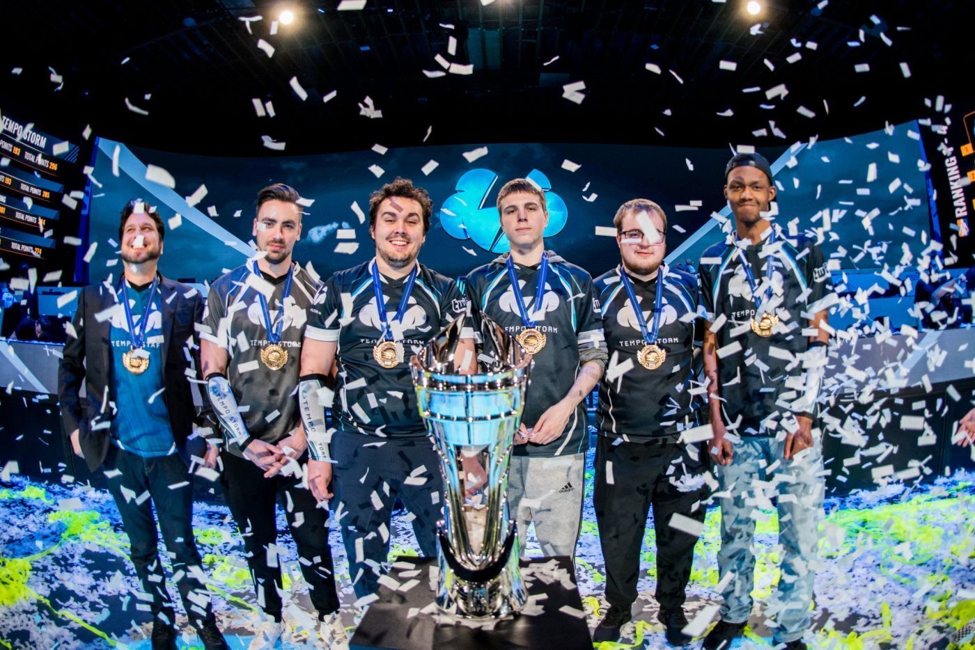 Tempo Storm took home the trophy in the NPL's Phase 2. (Image courtesy of @PUBGEsports / Twitter)