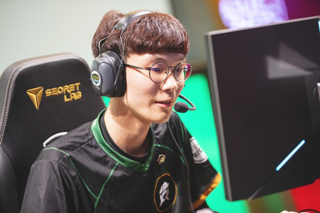 Wadid is back to “enjoying League of Legends again” thanks to FlyQuest’s backroom positivity. (Photo by Colin Young-Wolff/Riot Games)