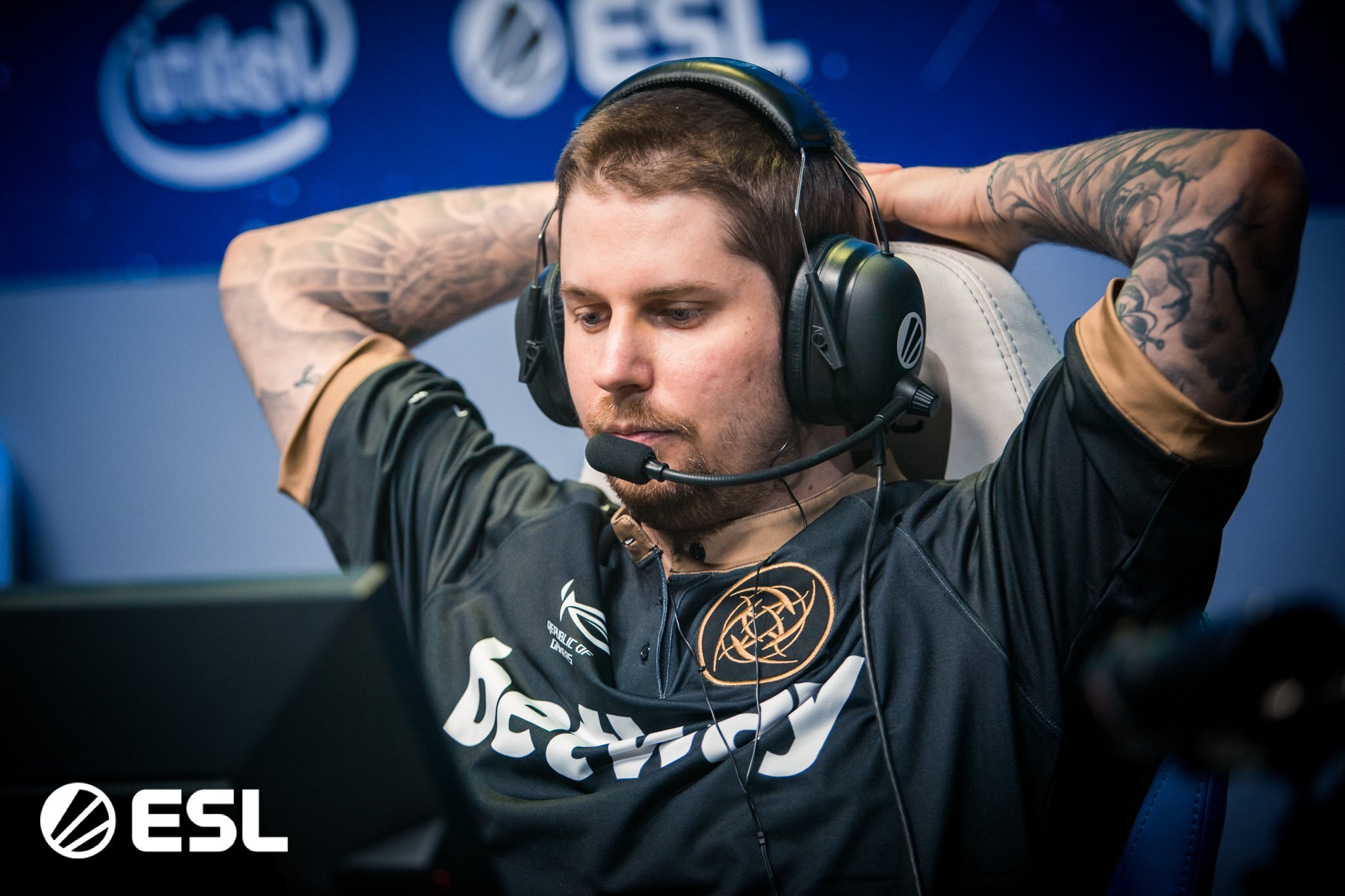 dennis moves to an inactive role after more than a year with NiP (Photo courtesy of ESL)
