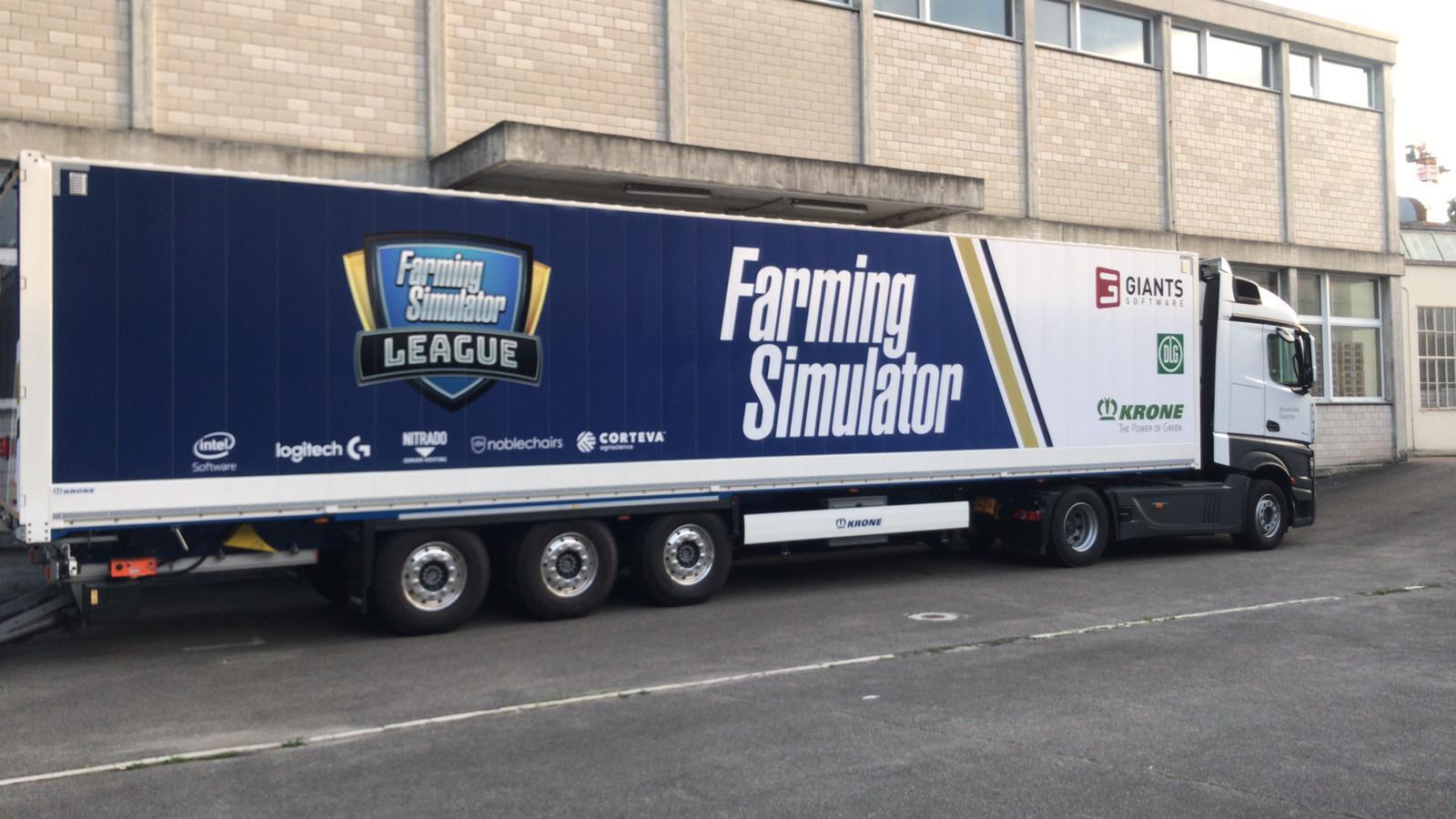 FarmCon 19 will host the first €12.000 Farming Simulator League tournament. (Image via GIANTS Software)