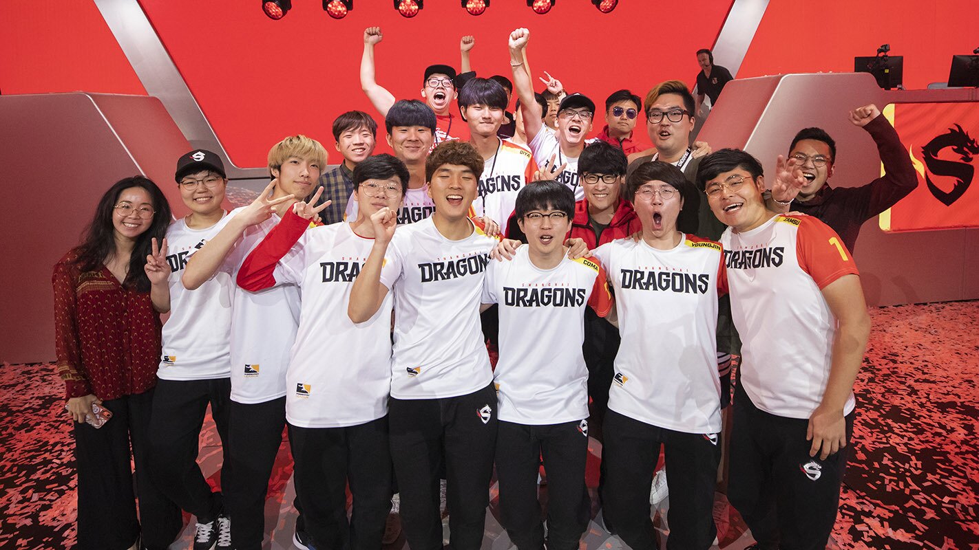 Shanghai Dragons at Overwatch League 2019 Stage 3 Playoffs / Photo: Robert Paul for Blizzard Entertainment