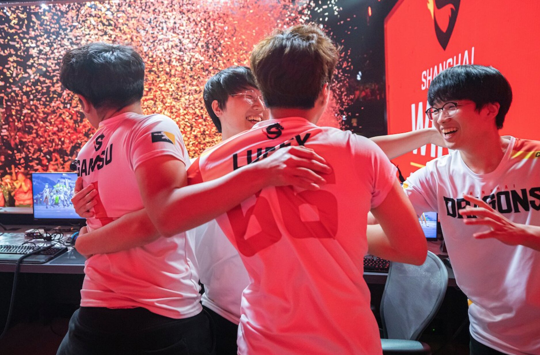 The Shanghai Dragons shocked the world by winning the Stage 3 playoffs as the No.8 seed (Photo courtesy of Blizzard Entertainment)