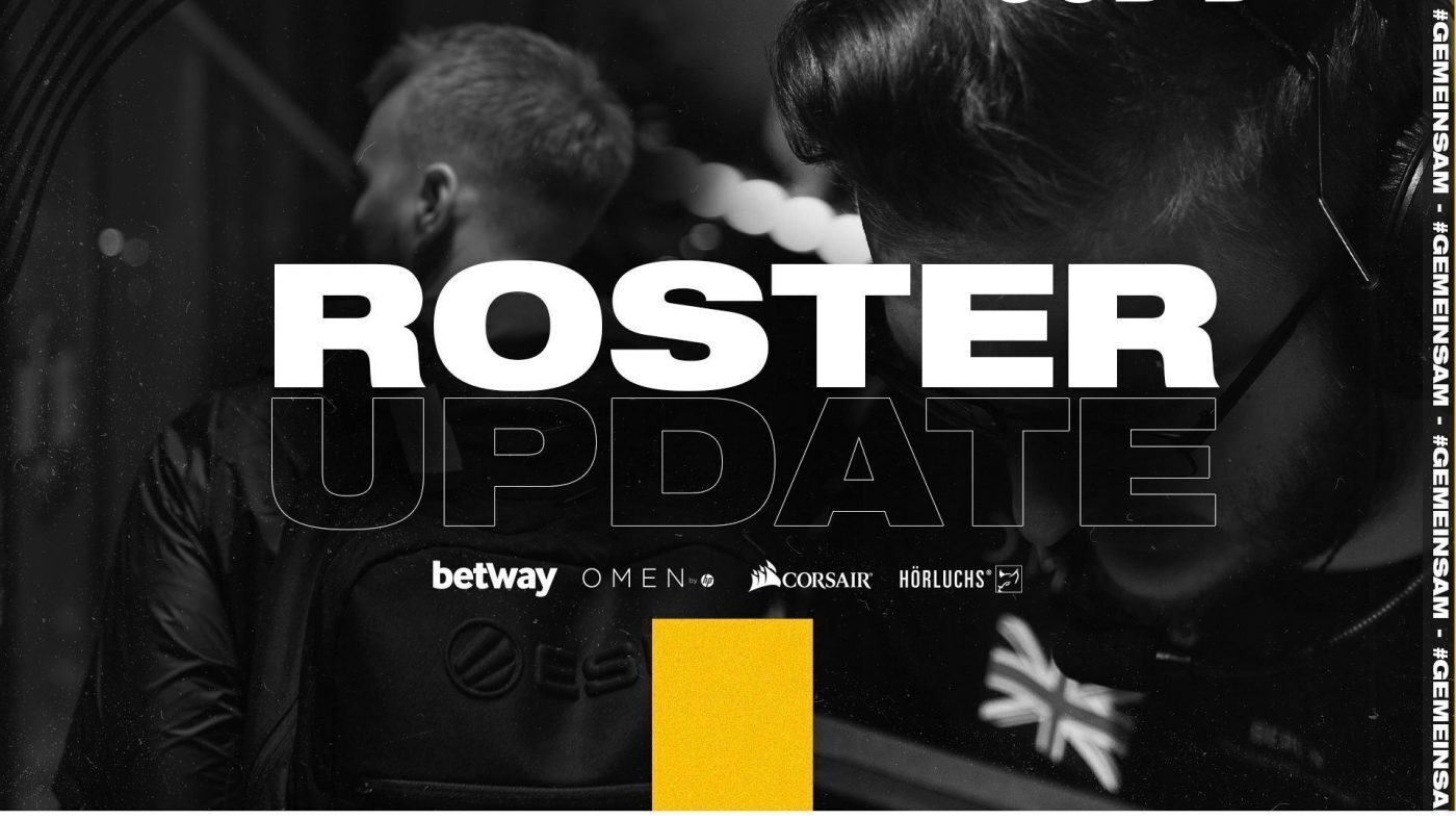 BIG made a huge announcement today with a retirement and two players heading for their active CS:GO roster. (Image via BIG)