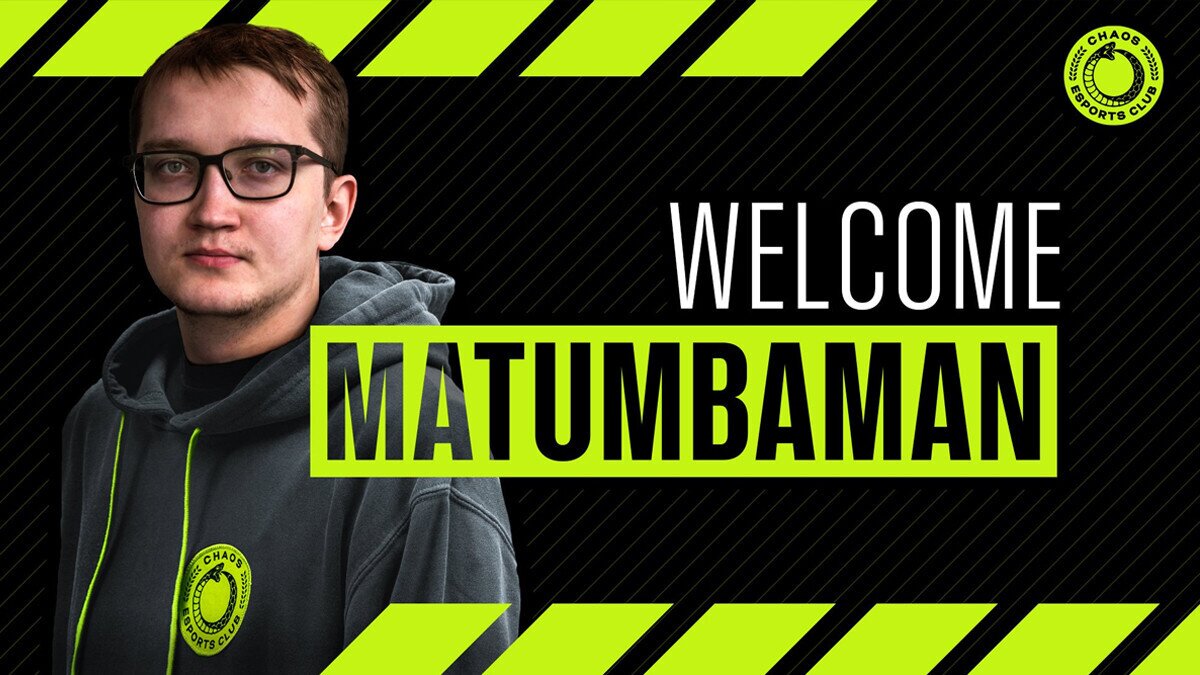 Dota fans should be excited for MATUMBAMAN's grudge match against Team Liquid at TI9 (Image courtesy of Chaos Esports Club)