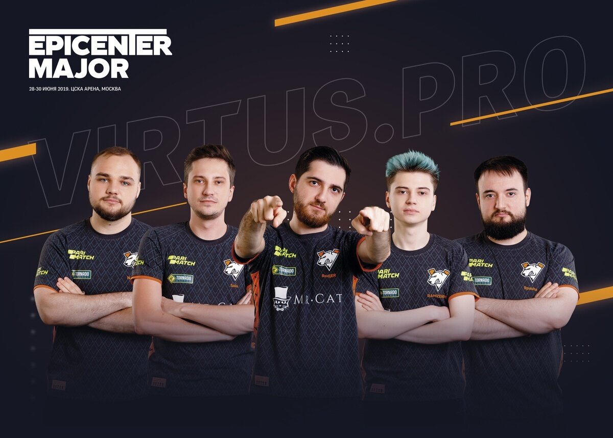 Virtus.pro has only competed internationally a handful of times this year, yet they're still one of the best in the world. (Image via EPICENTER)