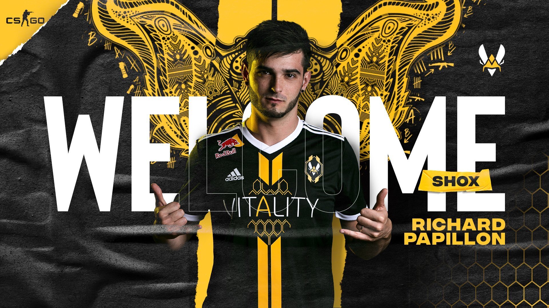 shox is headed to Team Vitality, ending the speculation about where the Frenchman would land (Photo via Team Vitality)