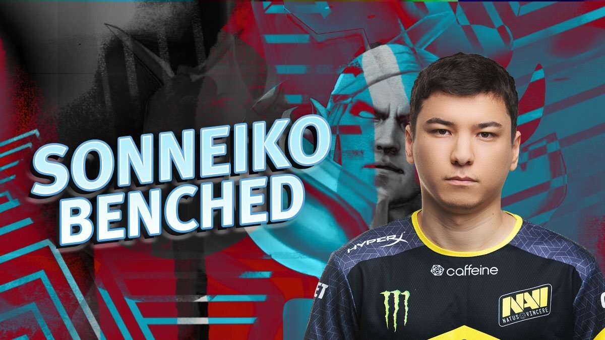Team captain SoNNeikO finds himself on the bench after a disappointing team performance at the CIS MDL Chengdu Major Qualifiers (Image courtesy of Natus Vincere)