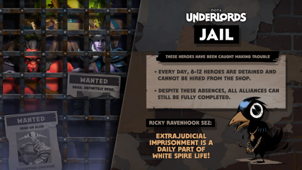 Dota underlords jail