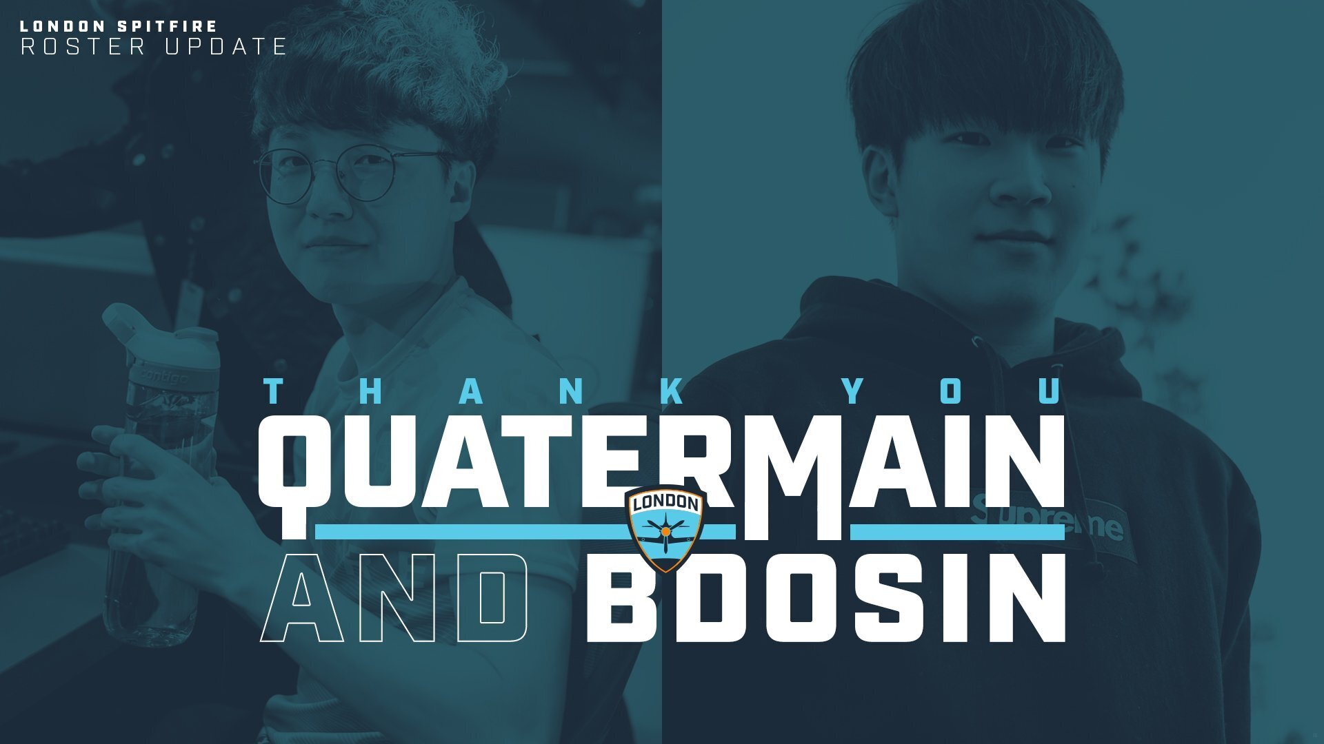 With this release, no player from the London Spitfire's 2018 Grand Champion team remains with the organization (Image via London Spitfire)