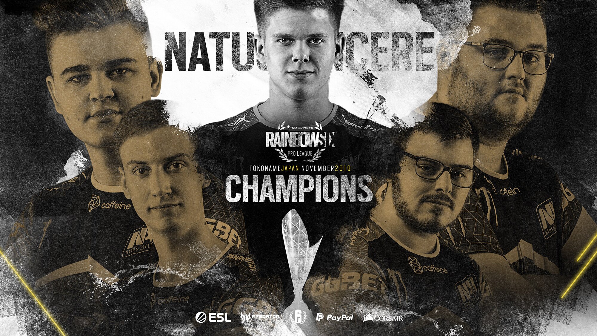 Within two years, Na'Vi went from a brand new R6 organization to the Season 10 Pro League Champions (Image via R6Eesports/Twitter)