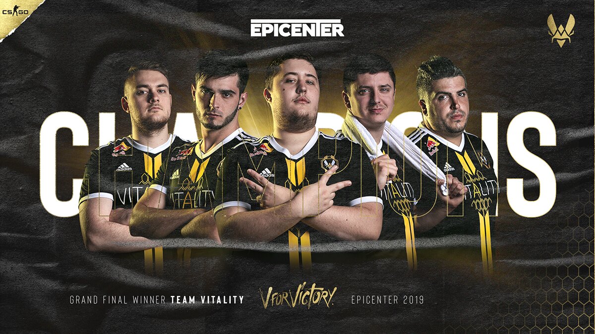 Though the entire team performed well, ZywOo put up a performance for the ages at EPICENTER 2019 (Image via Team Vitality)