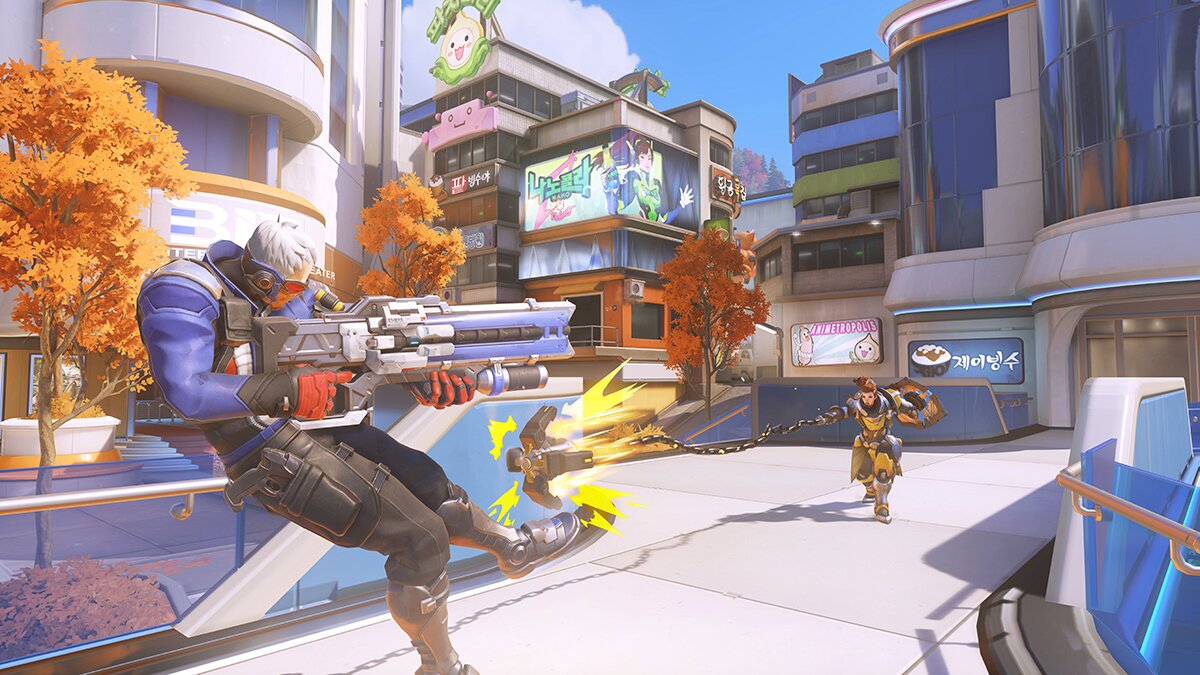All five maps in the Control game mode will be included in the Overwatch League map pool (Image via Blizzard Entertainment)