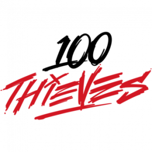 LCS 100 thieves logo