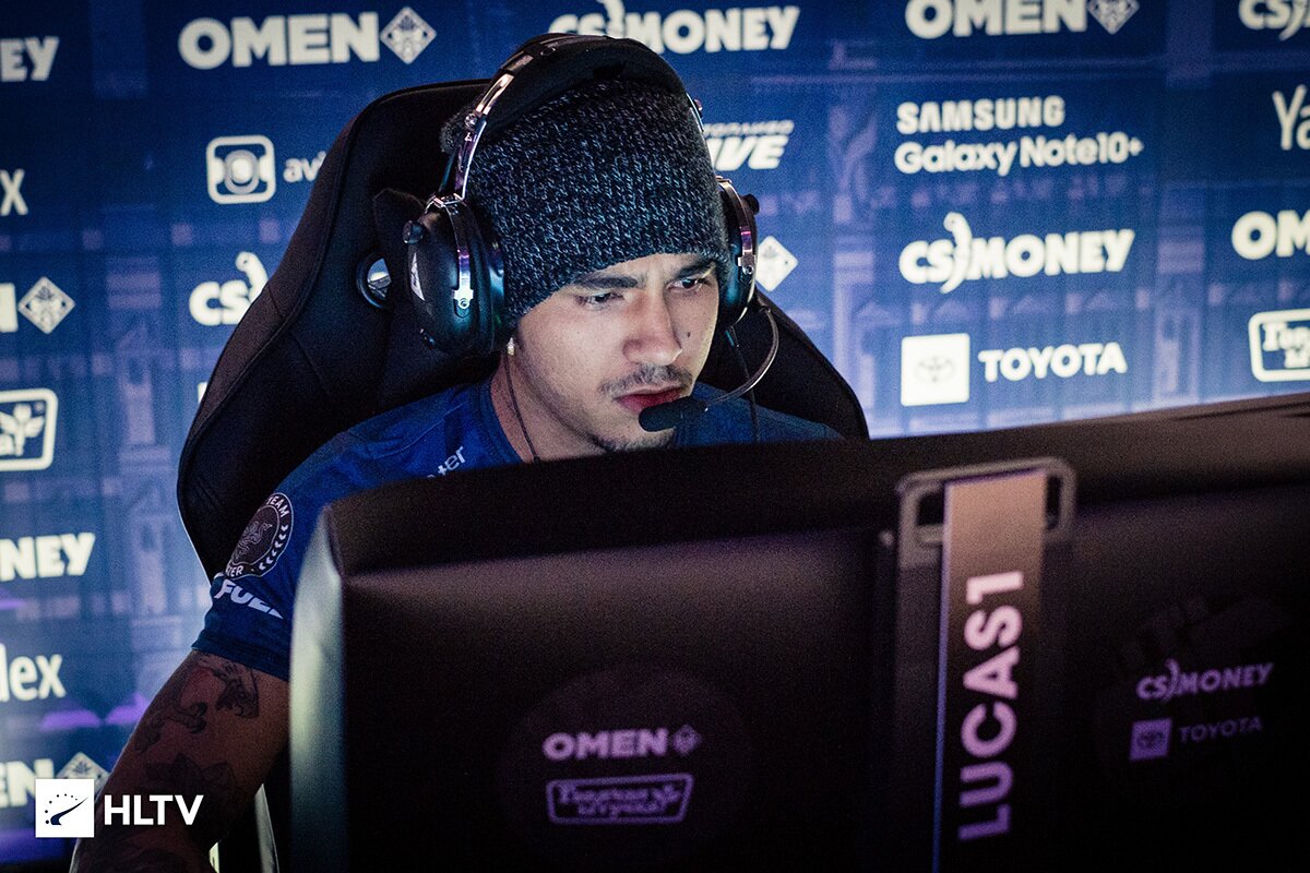 LUCAS1, the brother of HEN1, has been without a team since being released by MIBR (Photo via HLTV)