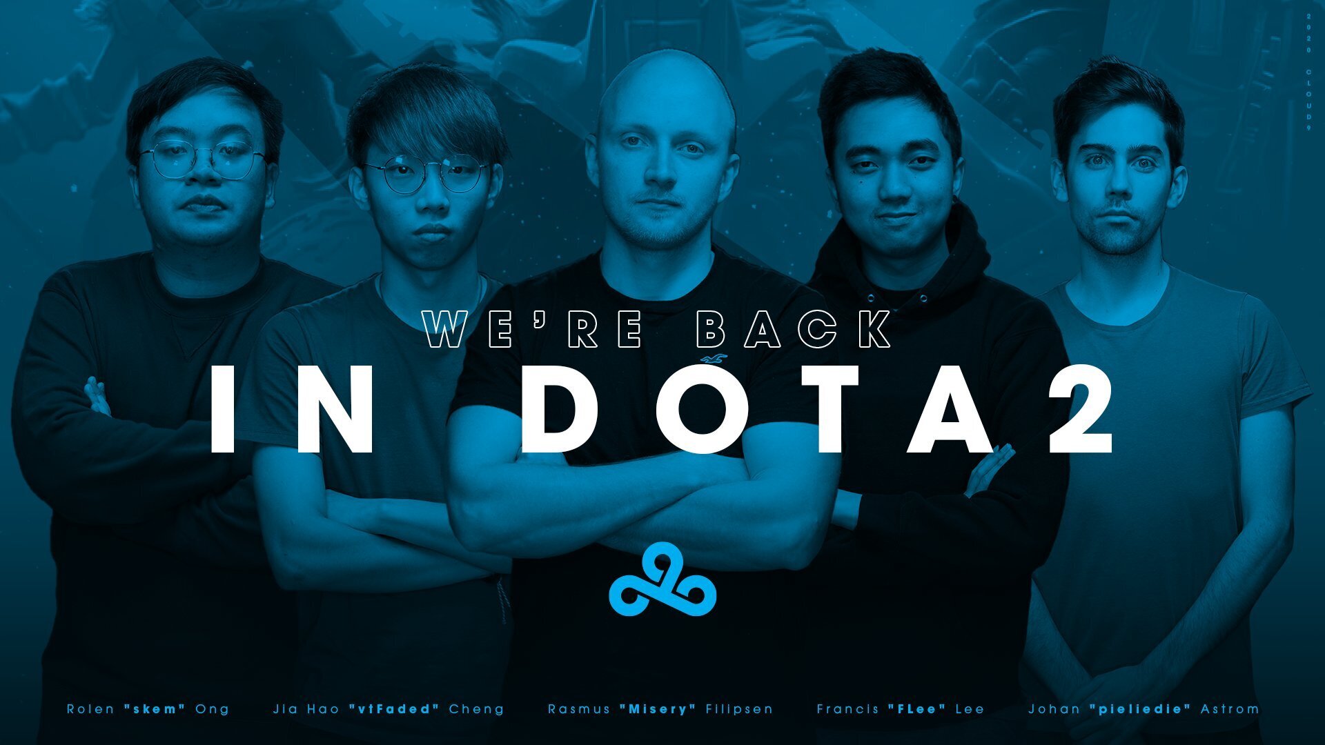 pieliedie and MISERY make their return to C9 in a surprise announcement (Image via Cloud9)