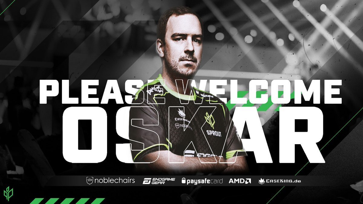 Oskar last played on HellRaisers, where an unfruitful six-month occupancy coaxed Oskar into leaving the team and announcing his free agency (Image via Sprout)